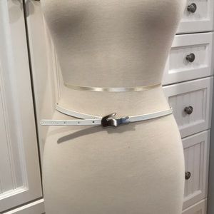 Lacoste skinny belt